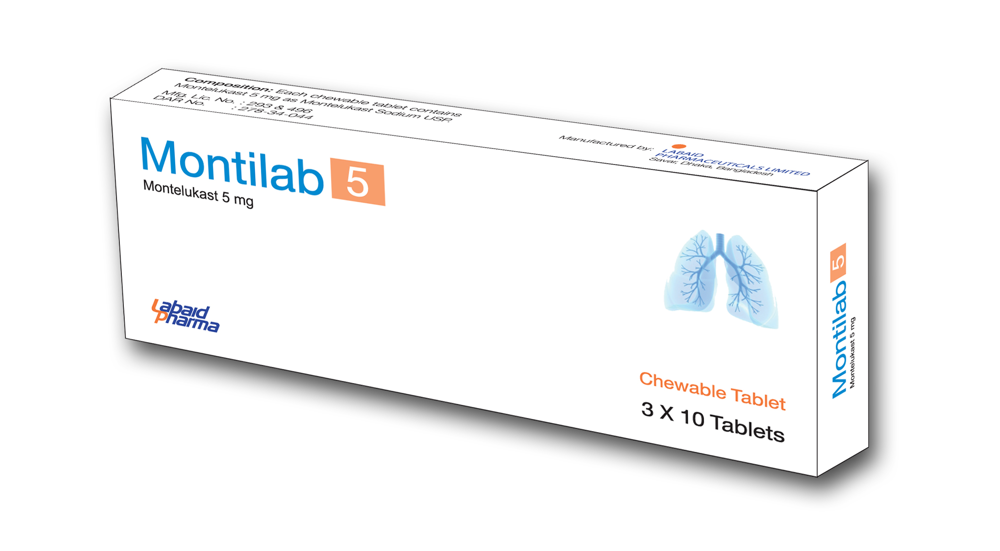 Singulair 5mg (paediatric) Tab